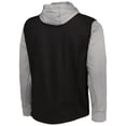 thumbnail image 3 of Men's Dunbrooke Black/Heather Gray Detroit Tigers Alpha Full-Zip Jacket, 3 of 4