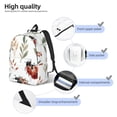 thumbnail image 3 of Balery Watercolor Ladybug Mochila Clásica Impresa Básica para Viaje, Mochila Escolar Resistente al Agua, Mochila de Lona con Correas Ajustables-Medium, 3 of 5