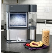 GE Profile Opal 2.0 | Countertop Nugget Ice Maker with side tank | Ice Machine with WiFi Connectivity | Stainless Steel