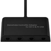 MayFlash 4-Ports GameCube GC Controller Adapter Converter for Wii U/Nintendo Switch/Switch OLED/NS2/PC