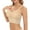 Beige, variant on Ladies Lace Sling Wrap Chest Hollow Out Red Breathable Lace Bra Top Underwear Sports Bra Running