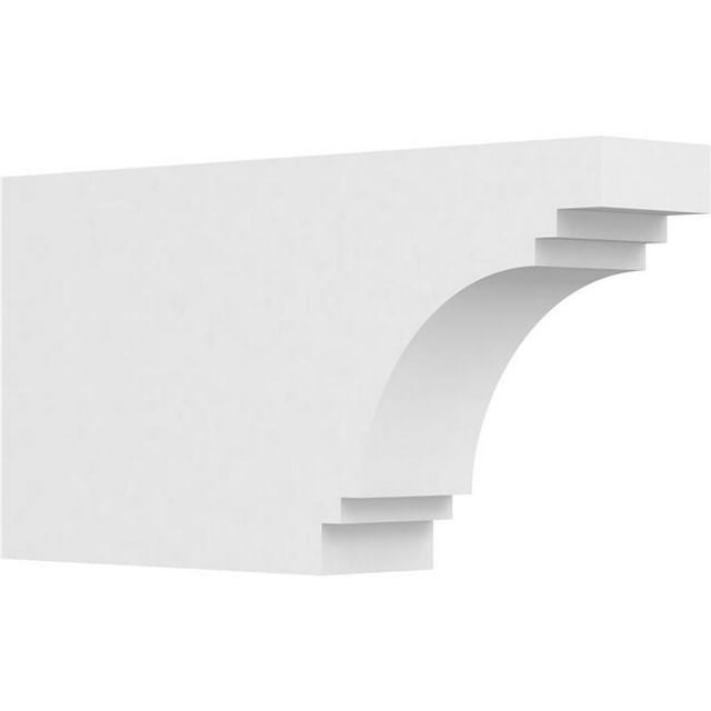 Ekena Millwork RFTP04X10X20PEC 10 x 4 x 20 in. Standard Pescadero Architecture Grade Queue de Chevron PVC