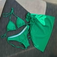 thumbnail image 4 of Levmjia Women Sexy Bikini Set High Waisted Adjustable Ties UPF50+ Swimwear Quick Dry Bathing Suit for Beach Vacation Pool Party, 4 of 5