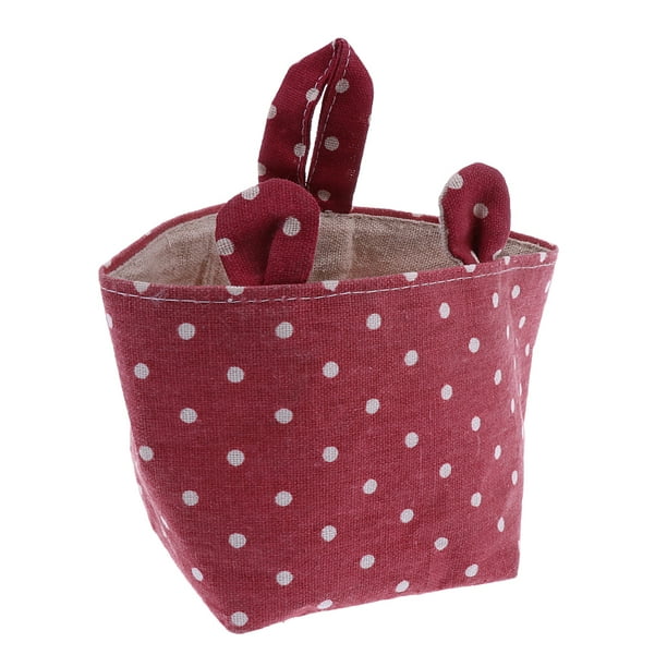 Caja de juguetes Organizador de canasta Sunnimix Plegable Rosa