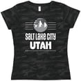 thumbnail image 3 of Inktastic Salt Lake City Utah Mountains Women's T-Shirt, 3 of 5
