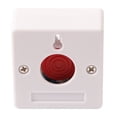 thumbnail image 1 of Botón De Alarma De Emergencia, Botón De Alarma De Incendio De Panel Duradero De 250 V Con Llave Para Sistemas De Seguridad, 1 of 7