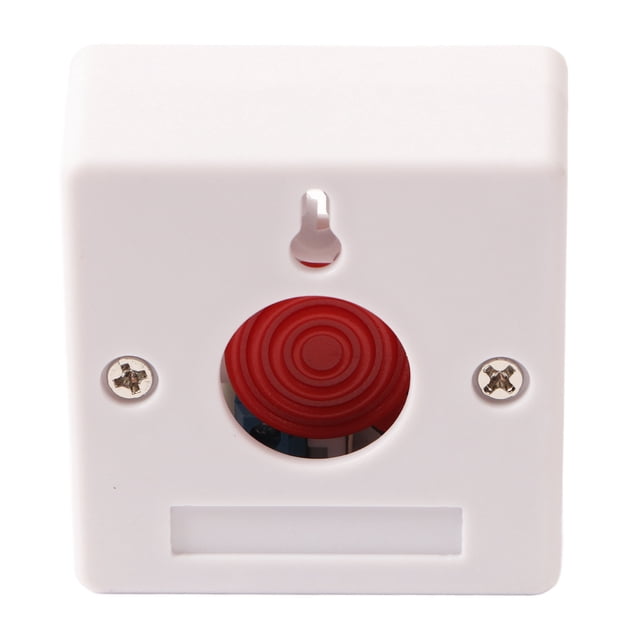 Botón De Alarma De Emergencia, Botón De Alarma De Incendio De Panel Duradero De 250 V Con Llave Para Sistemas De Seguridad