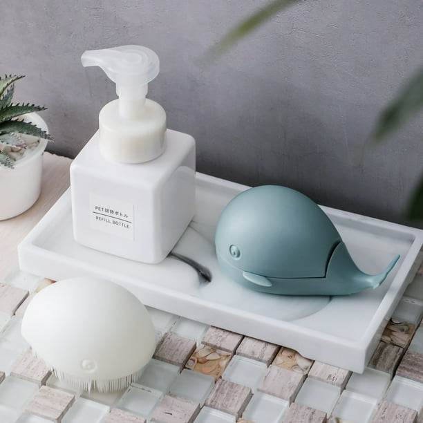 Clothes Brush Cloth Cleaning Brush Cute Washing Brush Shoes Scrubbing Brush Small Washing Brush Clothes Cleaning Brush Soft Bristles Cute Whale Shape Portable Shoes Scrubbing Brush