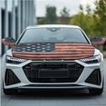 thumbnail image 2 of Yuyamidu American Flag Car Side View Mirror Cover Patriotic Car Hood Cover 3 Pcs Auto Rearview Protection Covers with Car Front Hood Cover Car Front Hood Cover Mirror Covers, 2 of 7