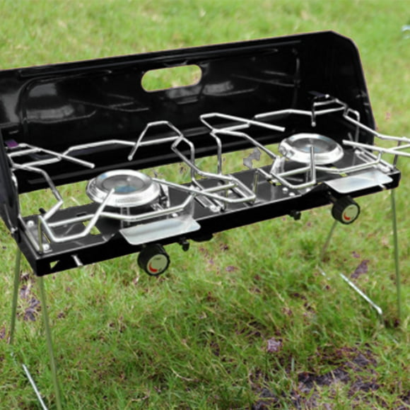 Portable CooktopDouble Burner Gas Stove Double Burner Gas Stove Gas Camping Stove Future-Proof Design