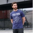 thumbnail image 4 of Men's funny don't worry I have a plan T-shirt nerd geek math school tee shirt (Large Military Green), 4 of 6