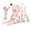 Pink, variant on DKMOCO 6-in-1 Toddler Slide, Climber Slide PlaySet with Basketball Hoop, Telescope & Anti-Slip Pads, Indoor Outdoor Playground Age 1-3, White Gray