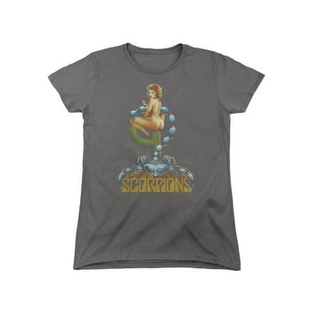 Scorpions 80s Hair Metal Rock Band Sexy Saguaro Blossom Women's T-Shirt (Best 80s Hair Metal Bands)