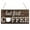 Type 9, variant on Farfi Sign Plaque Decorative Smooth Edge Wooden Coffee Elements Door Pendant for Cafe Shop (Type 7)