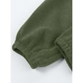 thumbnail image 6 of Women Sweatpants High Waisted Baggy Sweatpants Joggers Sport Active Workout Jogger Pants with Pockets Army Green S, 6 of 8