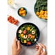thumbnail image 5 of Cuencos para pasta, juego de 6 cuencos blancos para servir ensalada de 22 onzas, platos de porcelana de 7,6 pulgadas para servir cenas y ensaladas, aptos para microondas y lavavajillas, 5 of 6