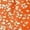 Orange, variant on Women Summer Dresses Short Sleeve V Neck Floral Midi Sundress Orange XL