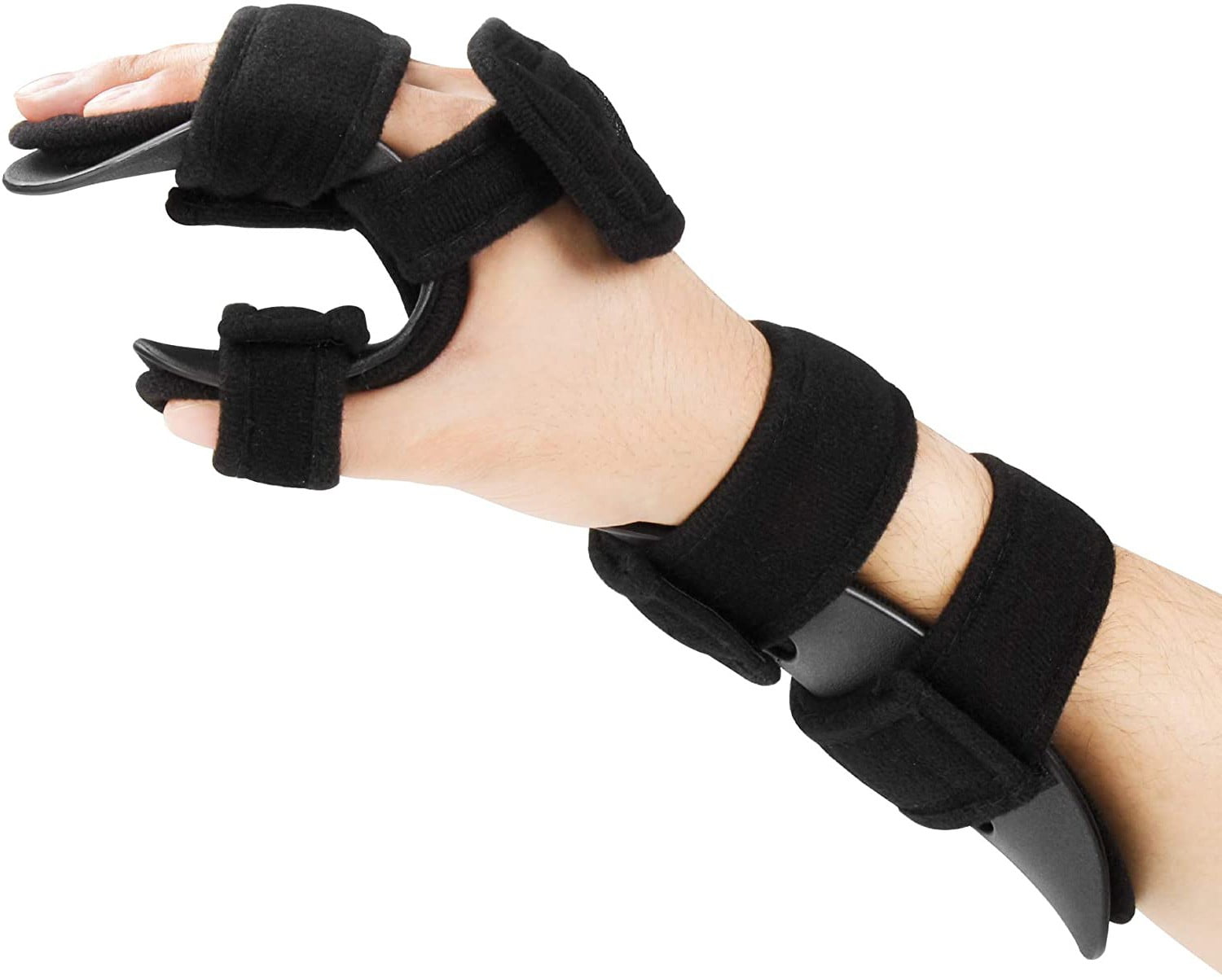 Stroke Hand Brace Soft Resting Hand Splint Support Finger Wrist