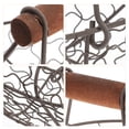 thumbnail image 4 of GAXIRE Cesta de frutas de hierro forjado y madera, cesta de verduras sencilla y duradera para la cocina, 4 of 5