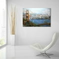 thumbnail image 6 of Epic Art 'Golden Gate Vista' by Mark Lague, Acrylic Glass Wall Art, 36"x24", 6 of 8