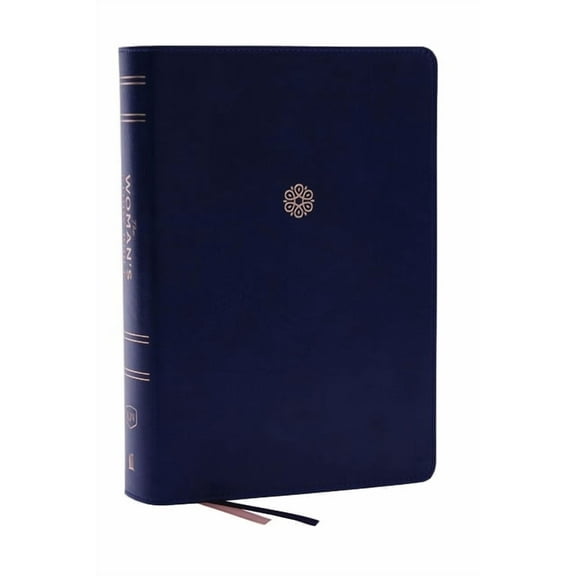 The Woman's Study Bible Kjv, the Woman's Study Bible, Blue Leathersoft, Red Letter, Full-Color Edition, Comfort Print (Thumb Indexed): Receiving, (Hardcover)