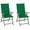 Green, variant on vidaXL Patio Reclining Chairs 2 pcs with Cushions Solid Acacia Wood, 3064705