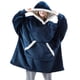 thumbnail image 1 of Sudadera con capucha Minnieouse combinadas de algodón para mujeres Pijama azul, 1 of 6