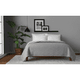 thumbnail image 6 of Mainstays 100% Cotton Matelassé Quilt, King, Reversible, Gray, 6 of 9