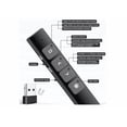 thumbnail image 1 of Apuntador Xtellar Presentador Láser Inalámbric Remoto Usb Recargable Color Negro, 1 of 4