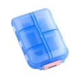 thumbnail image 2 of YAOMOBB Boîte de Rangement Transparente pour Tablette avec Couvercle à Pression, Dix Compartiments Doubles pour Voyage et Déplacement Professionnel, 2 of 7