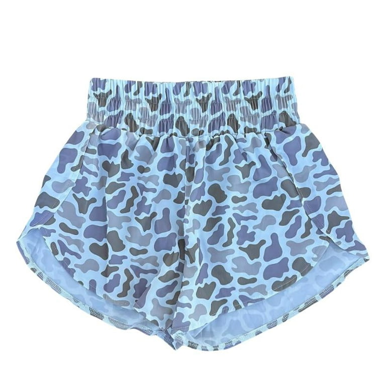 Duck Camo Short, Cute Camo Pocket Shorts Trendy