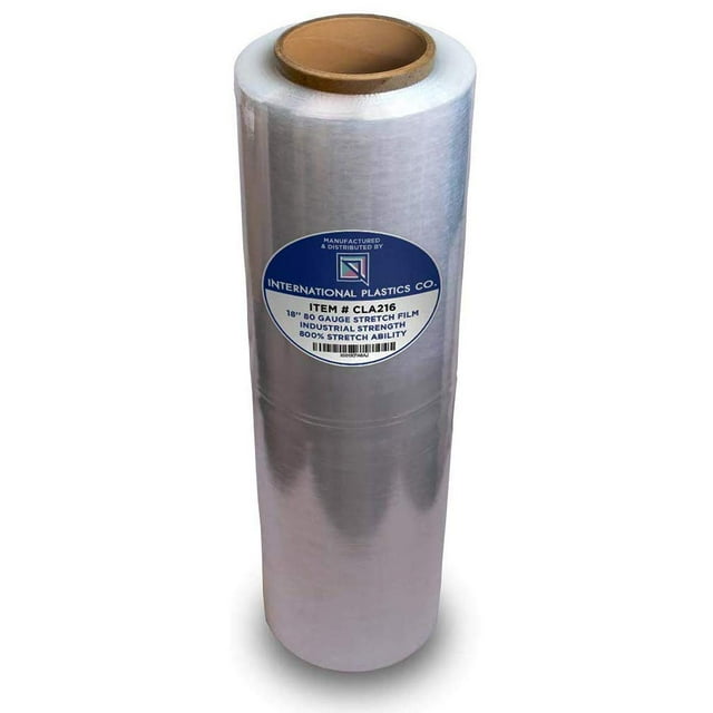 Stretch Film International Plastics Co. 18 1500 pies, calibre 80