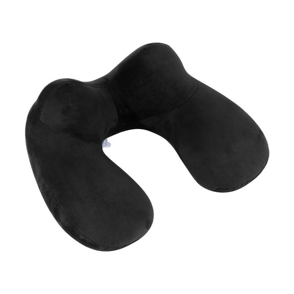 Ycolew Neck Brace Pillow - Black, Soft, Washable, and Adjustable