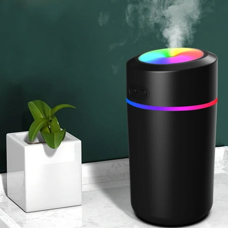 

forYULIK Small for Colorful Humidifier Desktop Car Air Humidifier Household Silent Spray Moisturizing Small Usb Humidifier Decoration