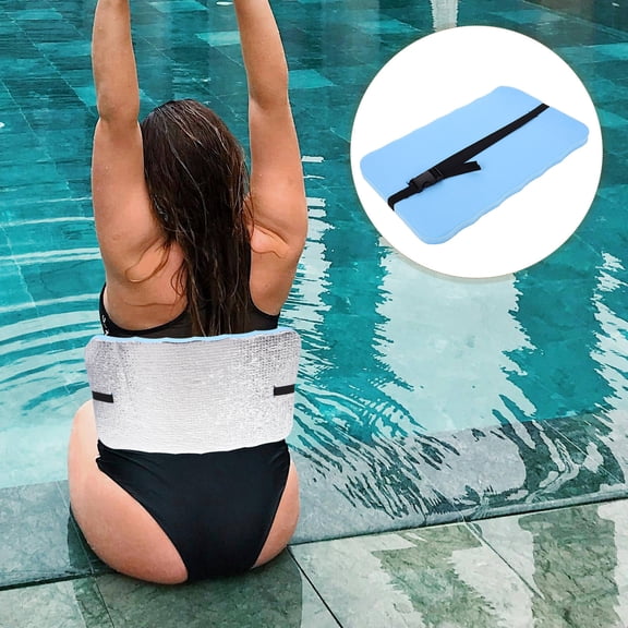 PBPBOX Comfort Fit Blue Swim Floating Waist Belt for Pool Exercise and Back Float