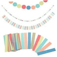 thumbnail image 4 of LEORX 2Pcs Ceiling Decor For Classroom Colorful Paper Garland For Background, 4 of 8