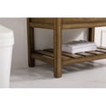 thumbnail image 5 of Elegant Kitchen and Bath 36 inch Single bathroom vanity in driftwood with backsplash, 5 of 8