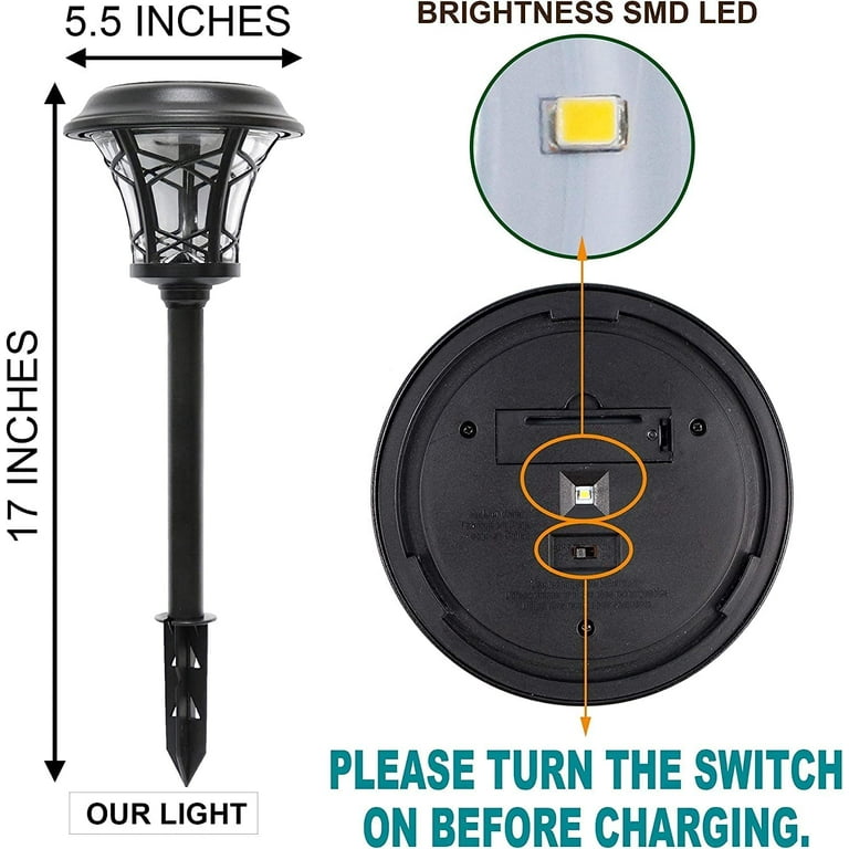 That Work In Winter Brightest Solar Path Lights 2 Pack
