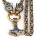 thumbnail image 3 of Collar de amuleto Guardurnaity Hombre Acero Inoxidable 70 cm, 3 of 6