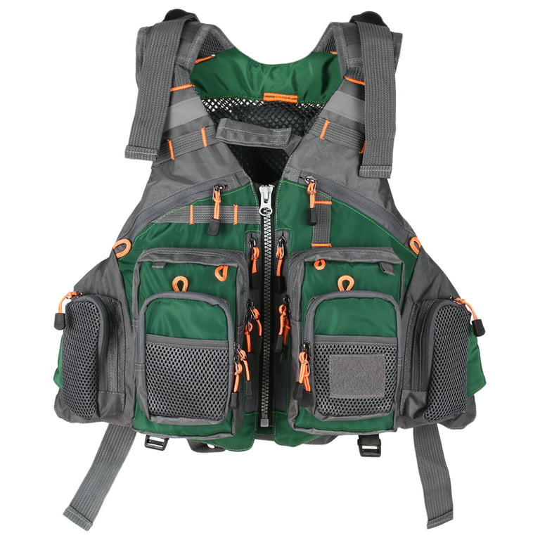 Lixada 209lb Bearing Fly Fishing Vest with Breathable Mesh for Outdoor  Fishing Activities&Life Safety Jacket 