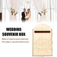 thumbnail image 3 of Yuarrent Exquisita caja de tarjetas para bodas, buzón romántico, cajas contenedoras, contenedores de sujeción, tarjetas de adorno, contenedor para Decoración del hogar JM01614 Yuarrent HA012265-01, 3 of 6