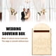 thumbnail image 3 of Yuarrent Exquisita caja de tarjetas para bodas, buzón romántico, cajas contenedoras, contenedores de sujeción, tarjetas de adorno, contenedor para Decoración del hogar JM01614 Yuarrent HA012265-01, 3 of 6