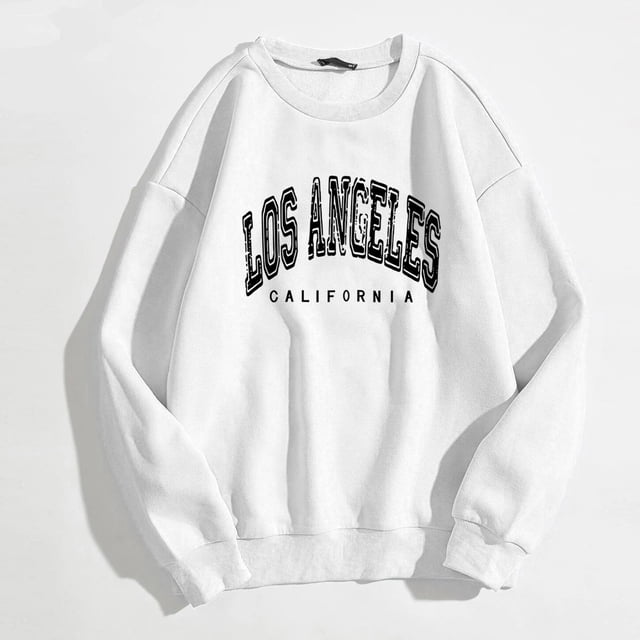 Hauts Décontractés à Manches Longues pour Femmes, T-Shirts Graphiques, Chandails en Molleton à Col Rond, Pulls pour Femmes, Chandails à Capuchon pour Femmes, Veste Athlétique pour Petites Femmes avec Capuche, Gilet pour Femmes avec Capuche, Chandail en Molleton Court d'Entraînement