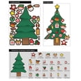 thumbnail image 1 of Pegatinas Navideñas Juegos Navideños Para Niños Crea Tus Propias Pegatinas Navideñas Diy Papá Noel Muñeco De Nieve Pegatinas Para La Cara Regalos Para La Fiesta De Navidad Para La Clase, 1 of 1