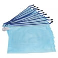 thumbnail image 2 of PVC Zipper Pouch, Document Bag, Storage Bags, Maps For Documents Light Blue,Light Pink, 2 of 8