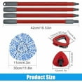 thumbnail image 6 of Mop Replacement for Ocedar, Mop for O Cedar, Replacement Mop for O Cedar Spin Mop Contains 4-Section Mop Handle 2 Mop Replace Head 1 Mop Base 1 Scrubber Mop Head for O-Cedar Spin Mop, 6 of 9