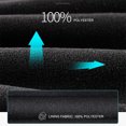 thumbnail image 2 of Chaleco calefactable 5 zonas de calefacción Chaqueta calefactable de forro polar cálido para invierno (Negro 2XL) Ehuebsd Para estrenar, 2 of 9