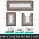 thumbnail image 5 of Juego de alfombras de baño Bemathom de 3 piezas, absorbentes, antideslizantes, color café, 5 of 7