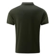 thumbnail image 5 of YAYUBA Mens Polo Shirts Short Sleeve Classic Button V Neck Big and Tall Tie-Dye Golf Polo T Shirts Quick Dry Classic Fit Comfy Work Short Sleeve, 5 of 5