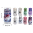 thumbnail image 3 of Football Game Glitter Stick - Red White Blue Body Glitter, Patriotic Glitter Stick, 4th of July Glitter Stick, Hair Glitter Gel, Flag Makeup, Waterproof, Long-Lasting, Independence Day, Art Craft, 3 of 9
